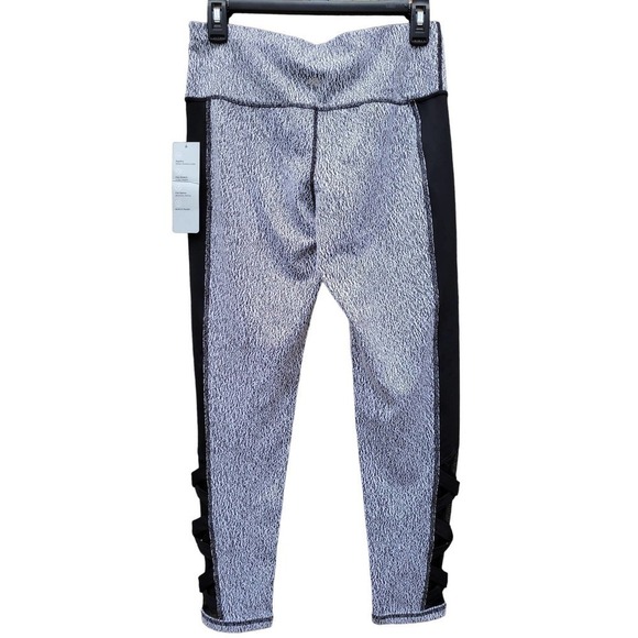 Ideology Women's Stash Pocket Leggings Gray Black Medium NWT - Picture 5 of 8